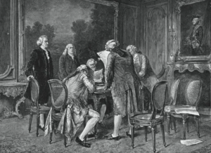 Signature du Traité de Paris le 3 septembre 1783